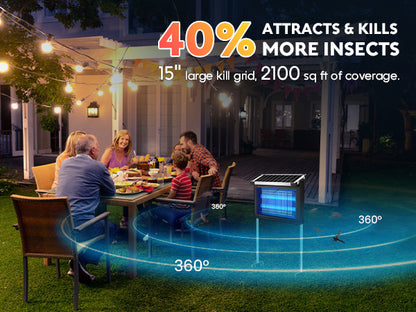 Solar Outdoor Bug Zapper