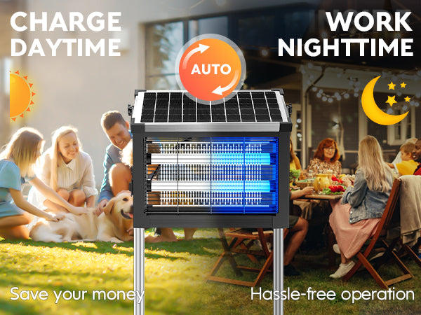 Solar Outdoor Bug Zapper